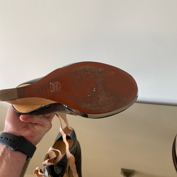 Lanvin patent Puzzle wedges size 41 - Picture 5 of 5